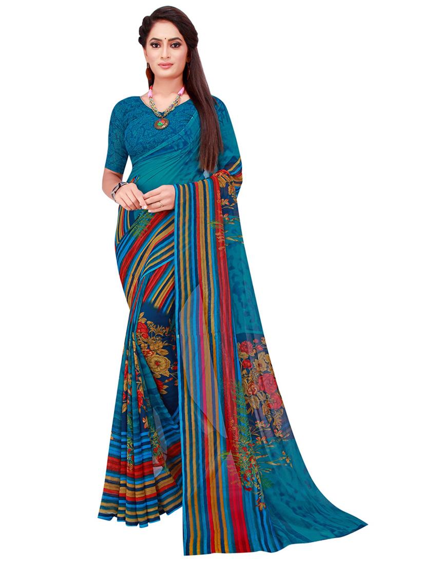 women pack of 2 casual wear combo sarees - 21455110 - Standard Image - 1