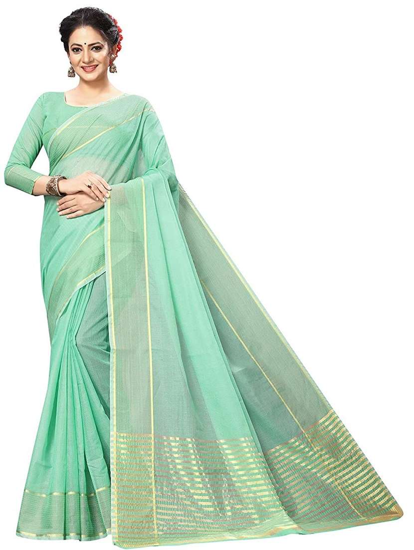 women pack of 2 casual wear sarees with blouse - 21455193 -  Standard Image - 1