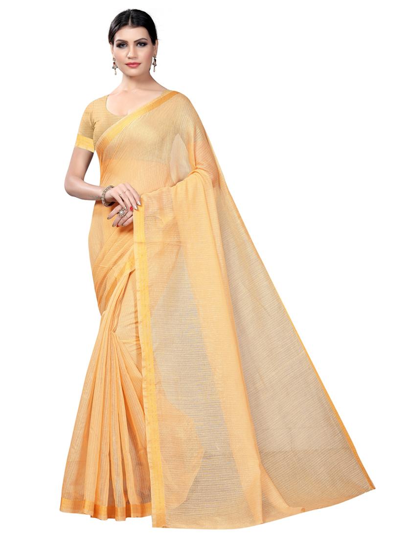 women pack of 2 casual wear combo sarees with blouse - 21456205 -  Standard Image - 1