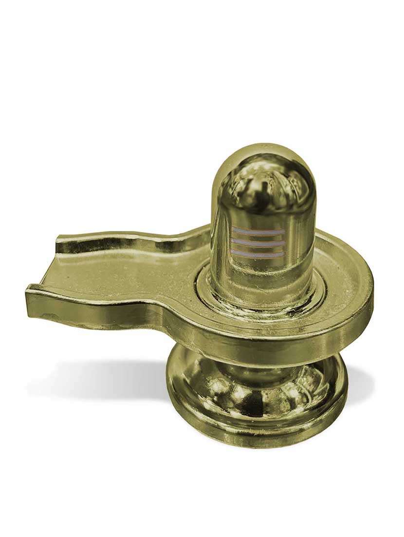adhvik multicolor metal shiva,mahadev,bholebaba shivling lingam metal idol for gifting - 21456985 -  Standard Image - 1