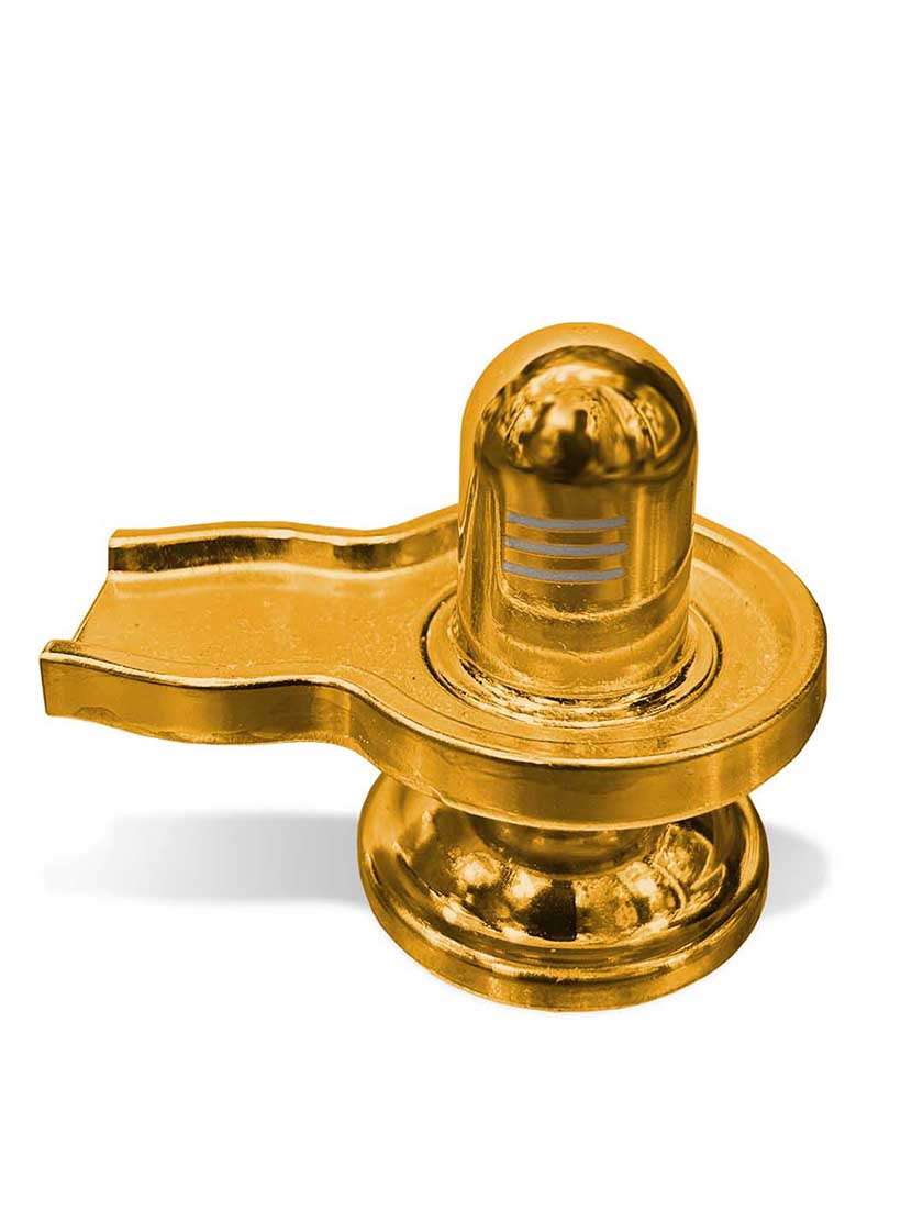 adhvik multicolor metal shiva,mahadev,bholebaba shivling lingam metal idol for gifting - 21456986 -  Standard Image - 1