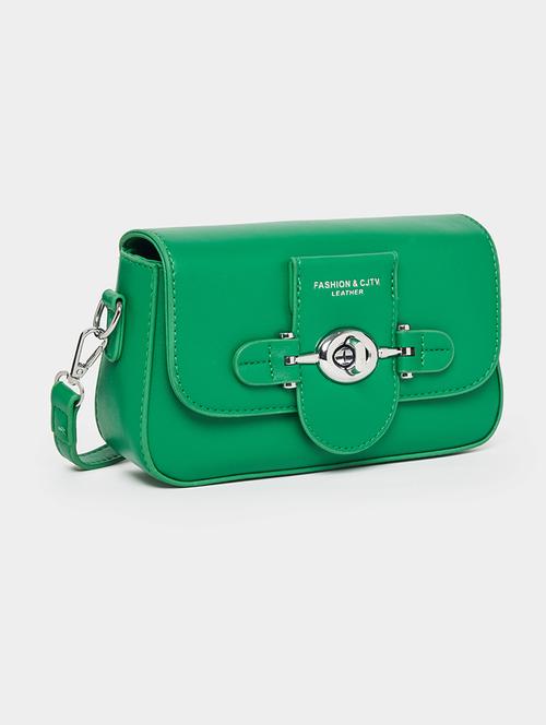 women green pu handbag - 21457031 -  Standard Image - 0