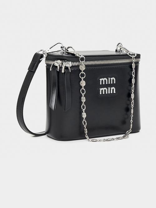 women black pu handbag - 21457040 - Standard Image - 0