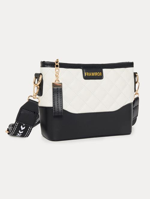 women white pu handbag - 21457087 -  Standard Image - 0