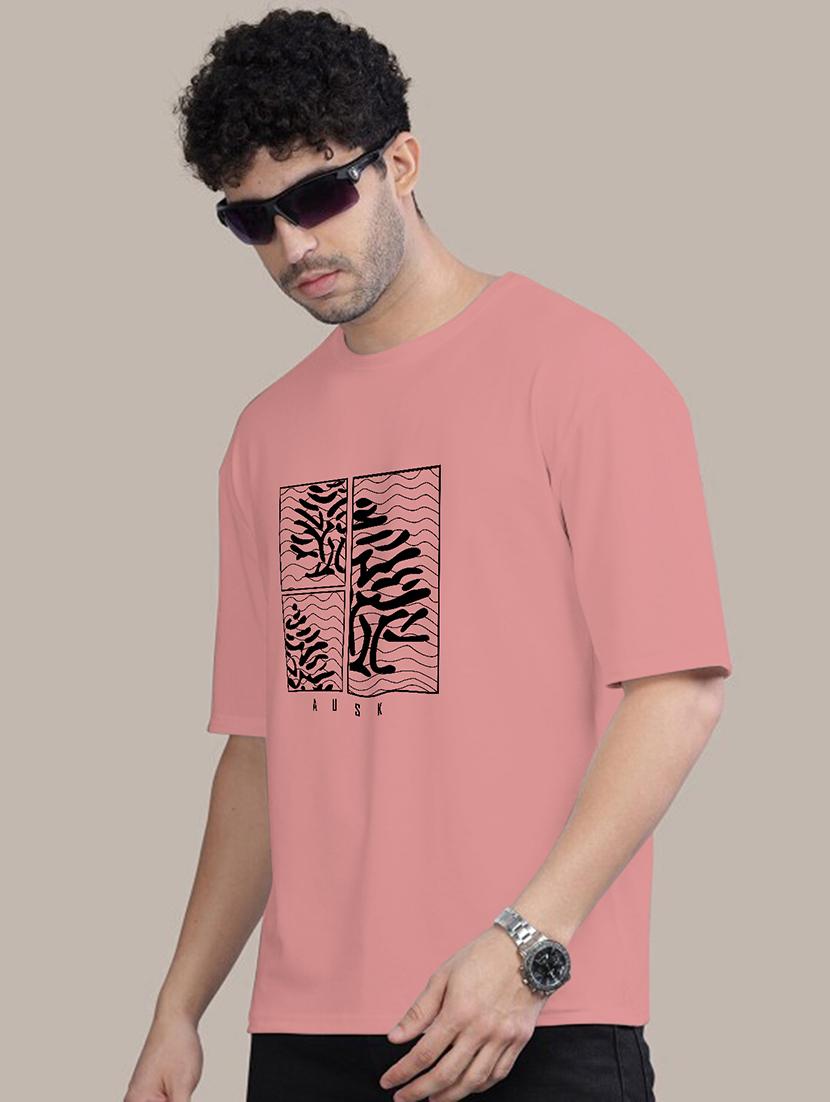 men round neck front print t-shirt - 21457174 -  Standard Image - 1