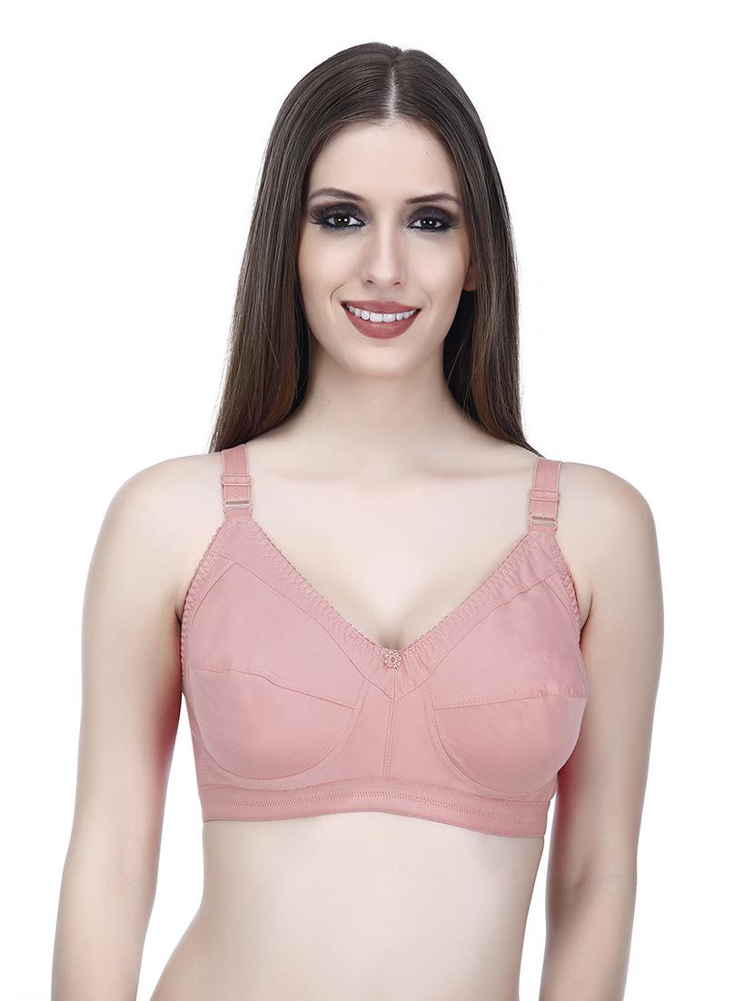 women pack of 2 solid bra combo - 21457230 - Standard Image - 4