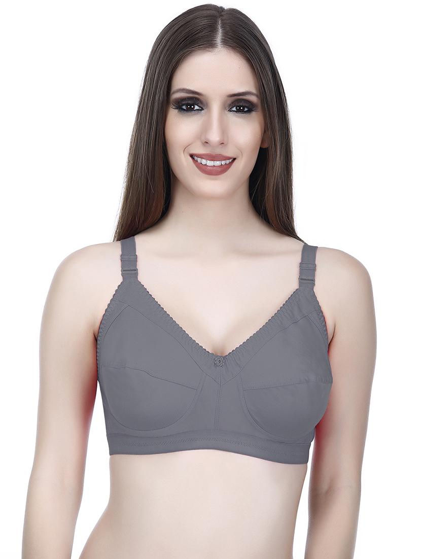 women pack of 2 solid bra combo - 21457232 - Standard Image - 4