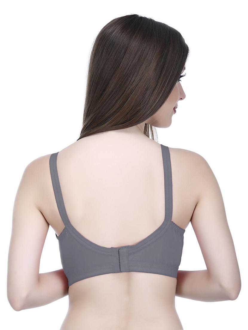 women pack of 2 solid bra combo - 21457232 - Standard Image - 6
