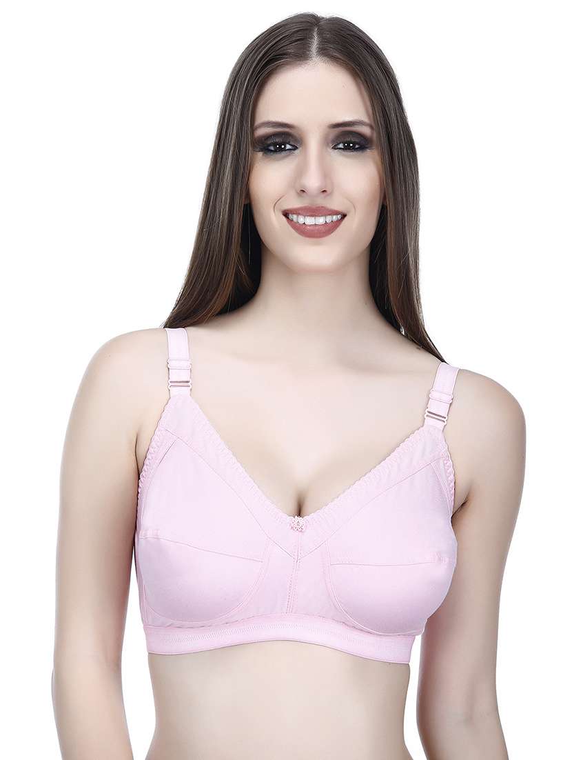 women pack of 2 solid bra combo - 21457236 -  Standard Image - 1