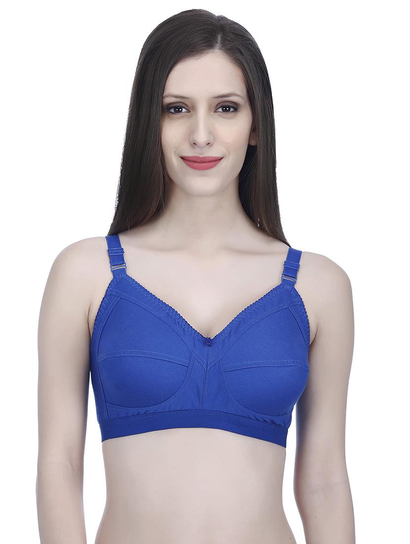 women pack of 2 solid bra combo - 21457241 - Standard Image - 1