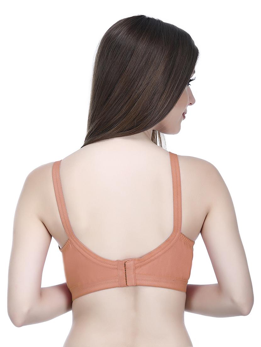 women pack of 2 solid bra combo - 21457241 - Standard Image - 6