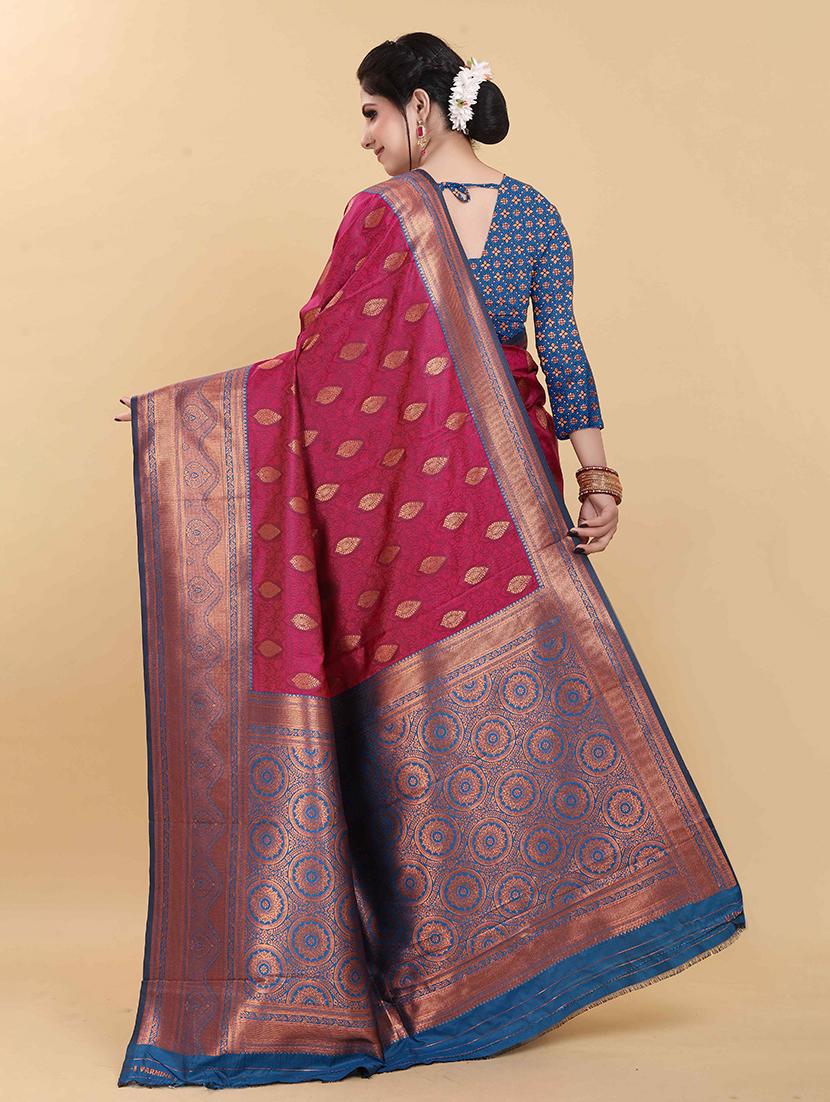 women self design kanjivaram saree - 21458162 - Standard Image - 1