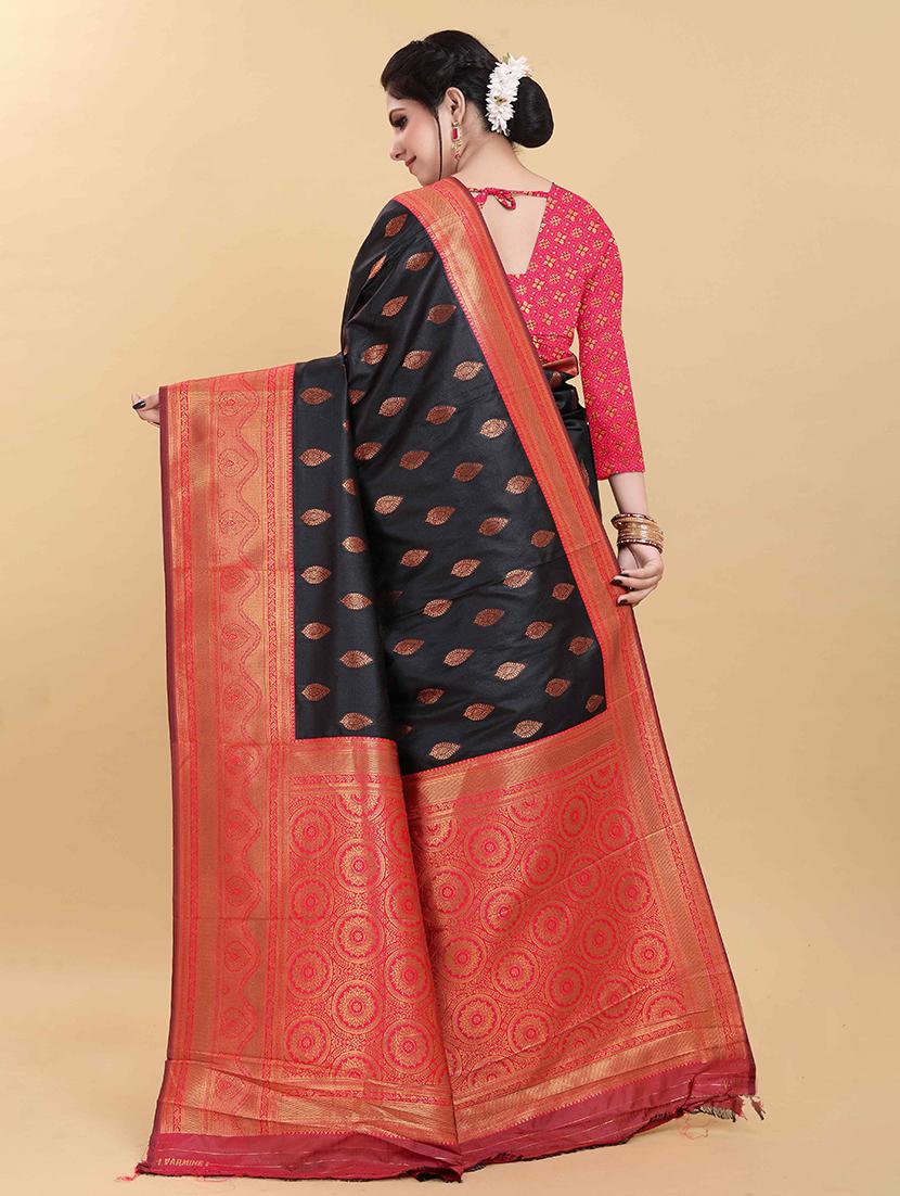 women self design kanjivaram saree - 21458164 -  Standard Image - 1