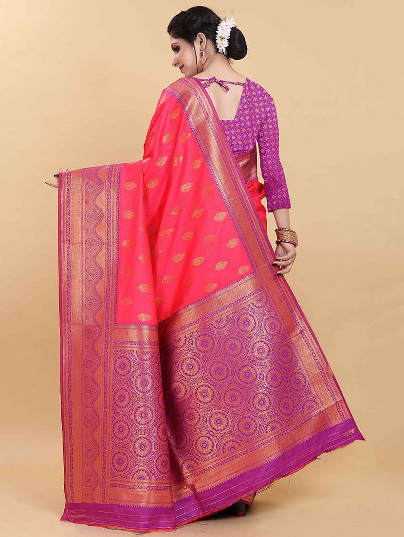 women self design kanjivaram saree - 21458167 - Standard Image - 1