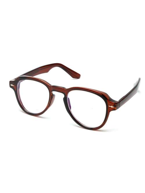 women blue cut transparent eyeglasses - 21458175 -  Standard Image - 0