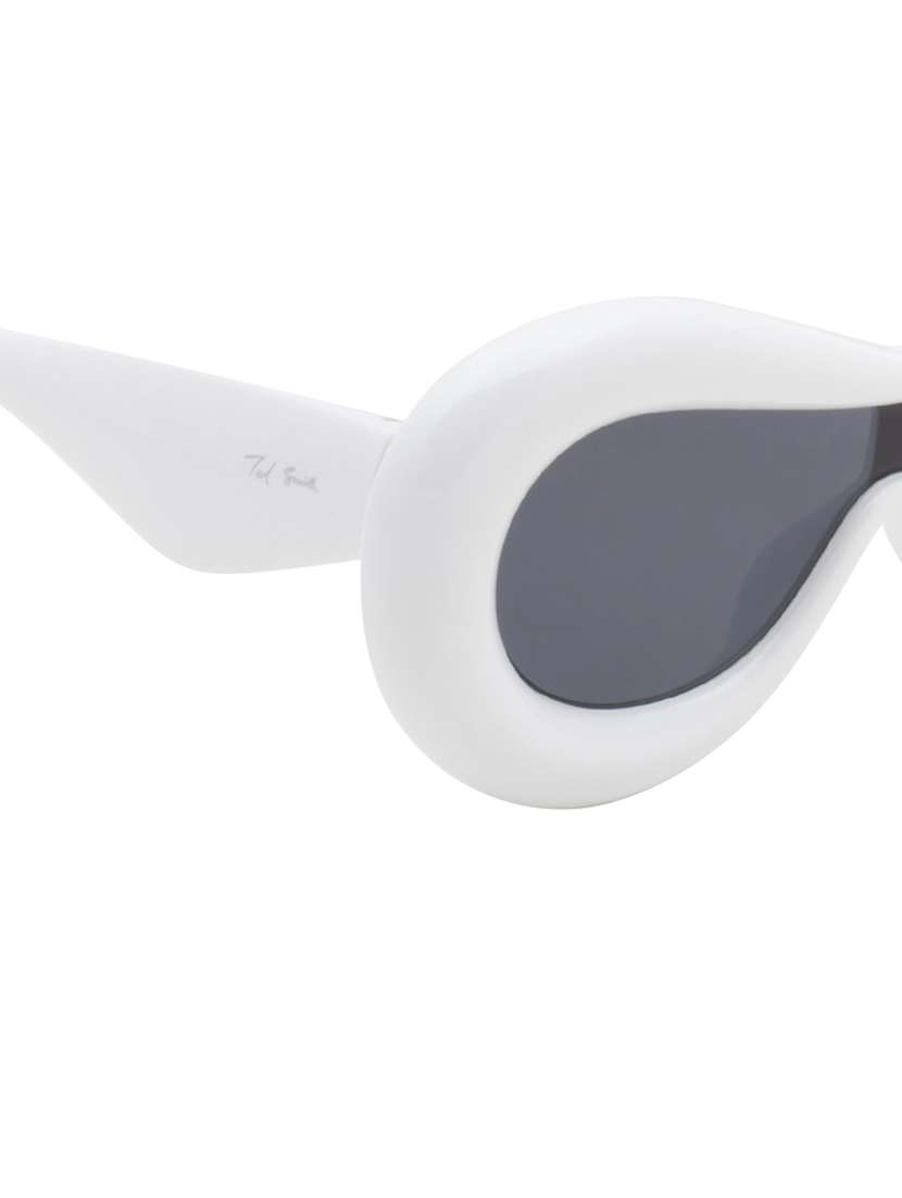 ted smith grey aviator sunglasses for men & women | full rim & acetate frame | large face ( 60-22-139 ) - 21458275 - Standard Image - 4