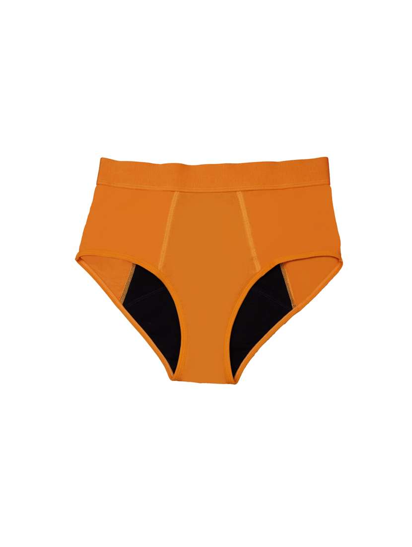orange cotton hipster panty - 21459039 -  Standard Image - 1