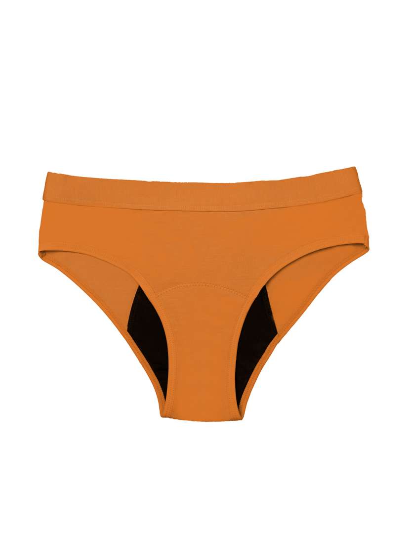 orange cotton hipster panty - 21459044 -  Standard Image - 1