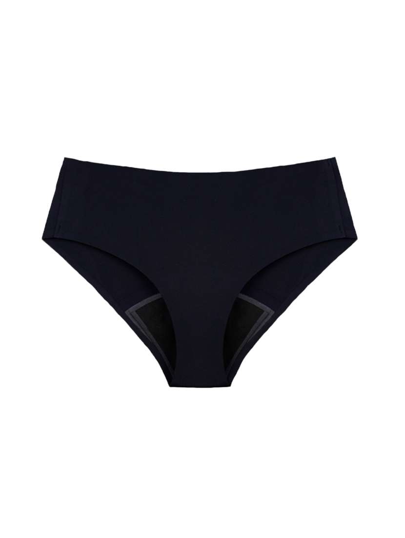 black cotton hipster panty - 21459045 -  Standard Image - 1