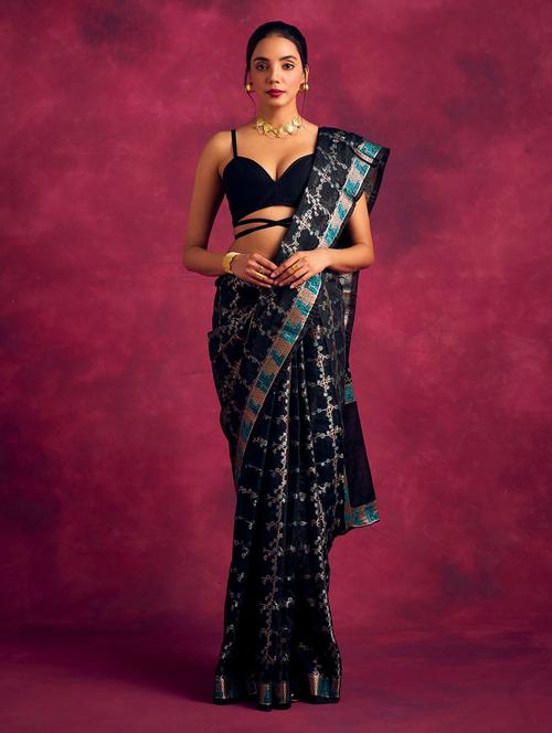 women self design banarasi saree - 21459946 -  Standard Image - 0