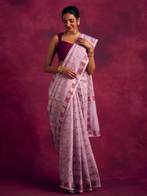 women self design handloom saree - 21459947 - Standard Image - 0