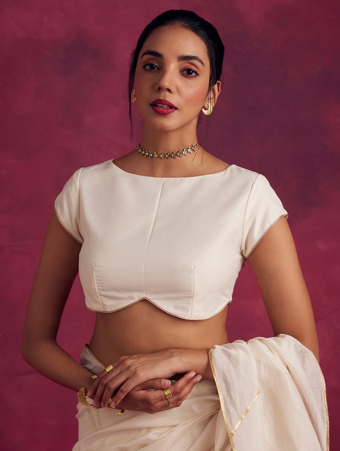 women white solid blouse - 21460029 - Standard Image - 1