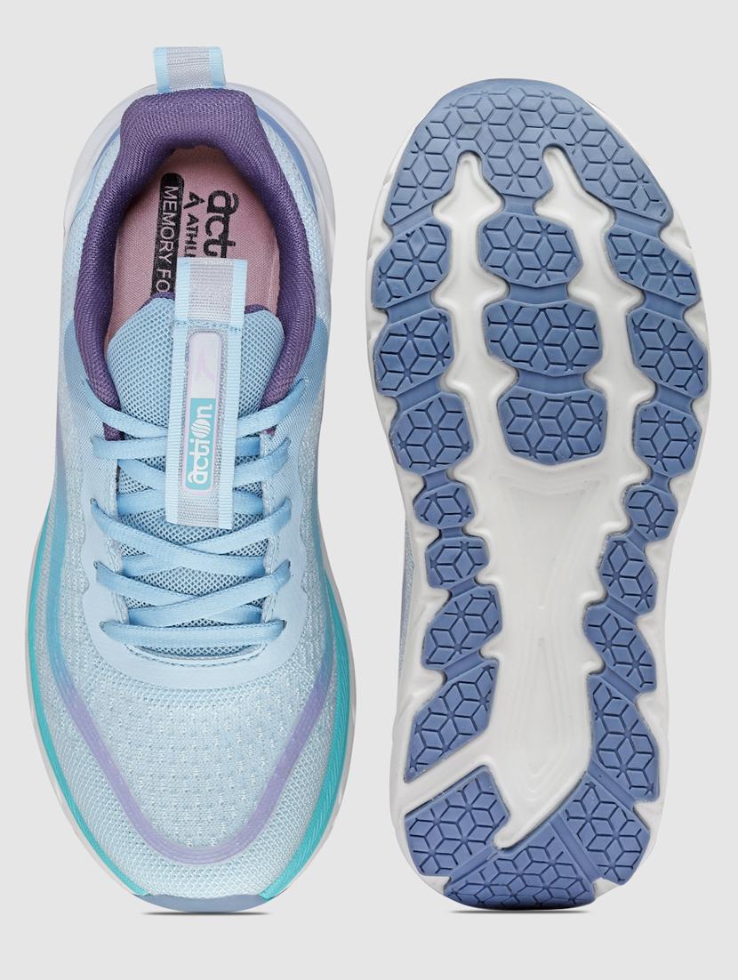 women solid lace-up sports shoes - 21460379 - Standard Image - 4