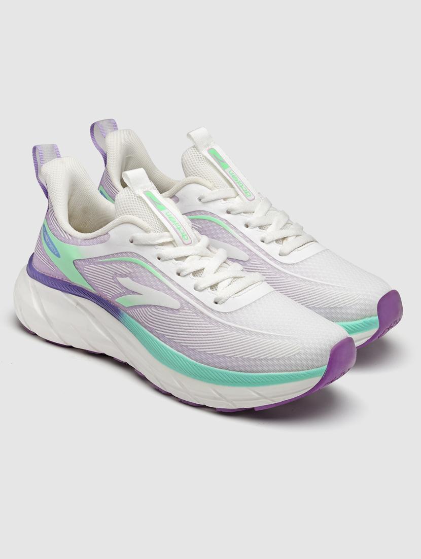 women solid lace-up sports shoes - 21460380 - Standard Image - 1