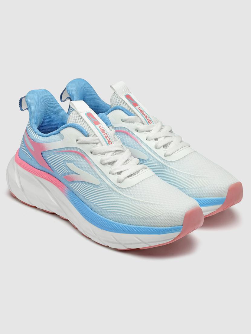 women solid lace-up sports shoes - 21460381 - Standard Image - 1