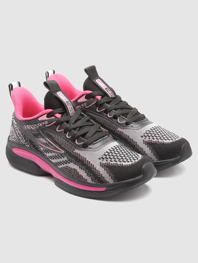 women solid lace-up sports shoes - 21460387 - Standard Image - 1