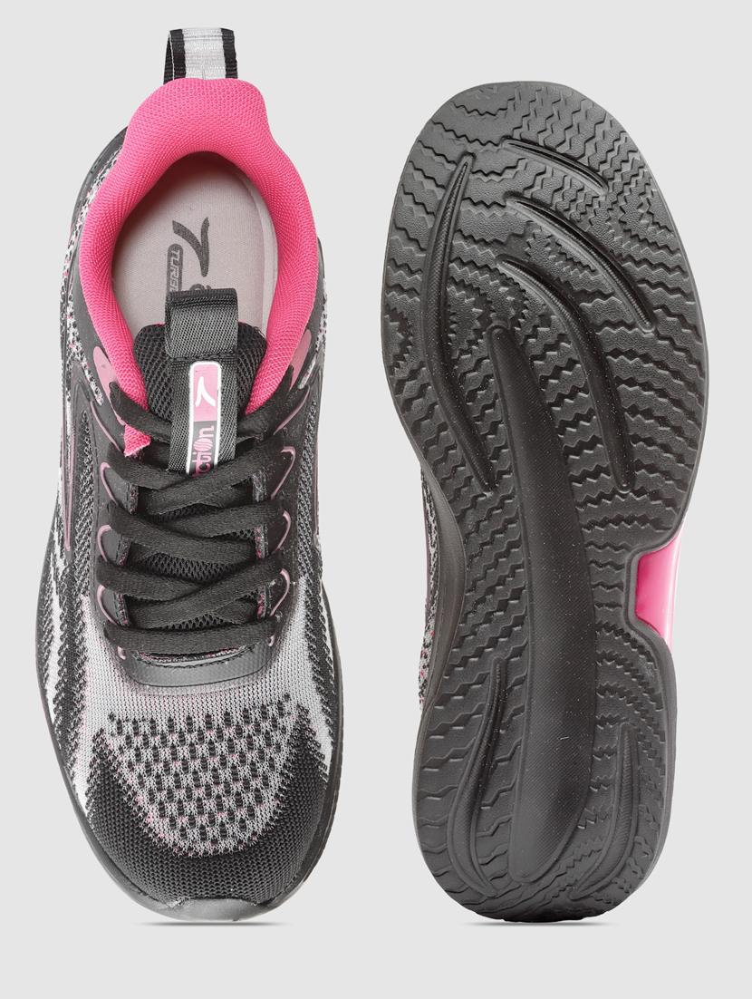 women solid lace-up sports shoes - 21460387 - Standard Image - 4