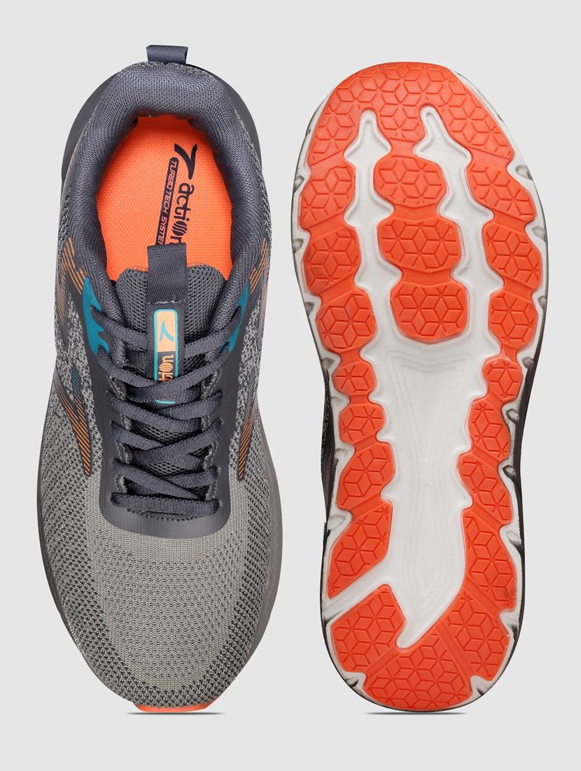 men lace up running sport shoes - 21460693 - Standard Image - 4