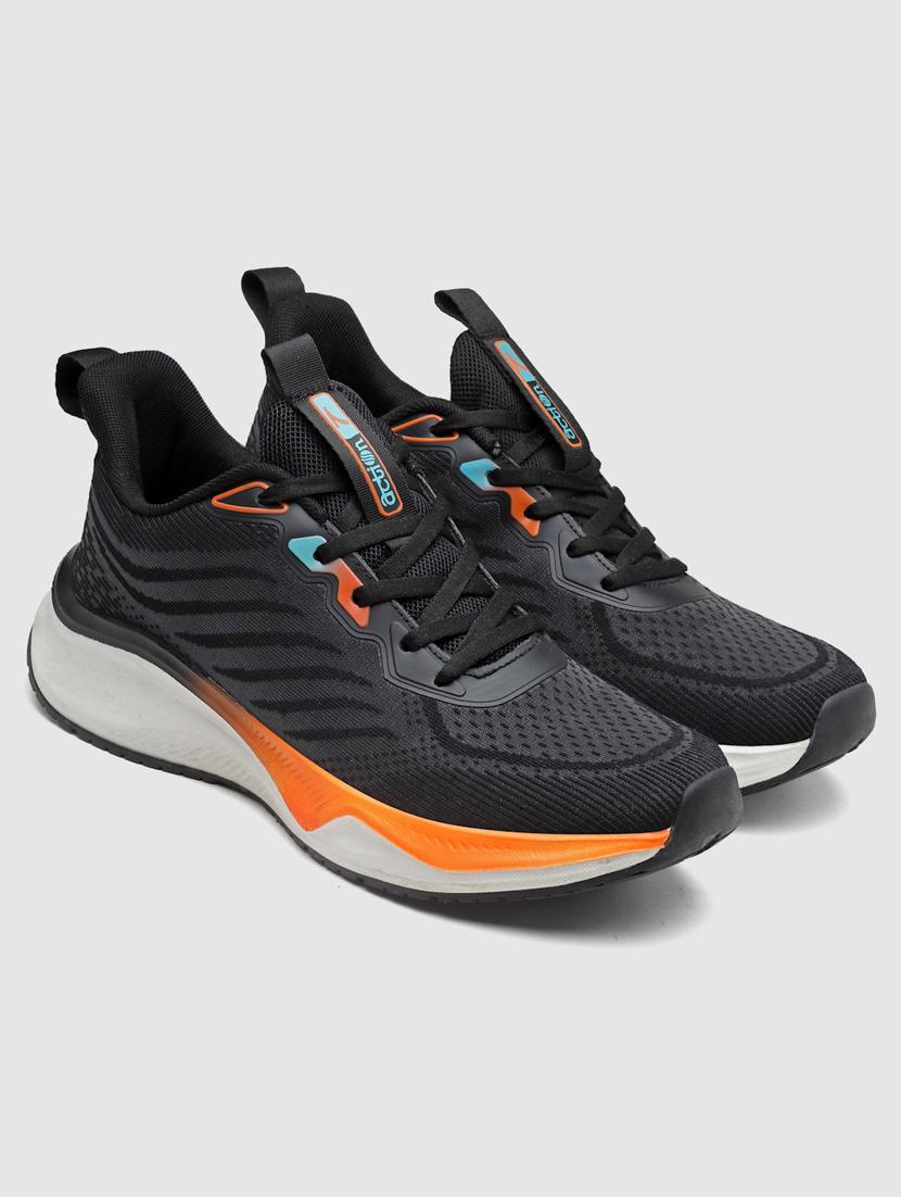 men lace up running sport shoes - 21460715 - Standard Image - 1