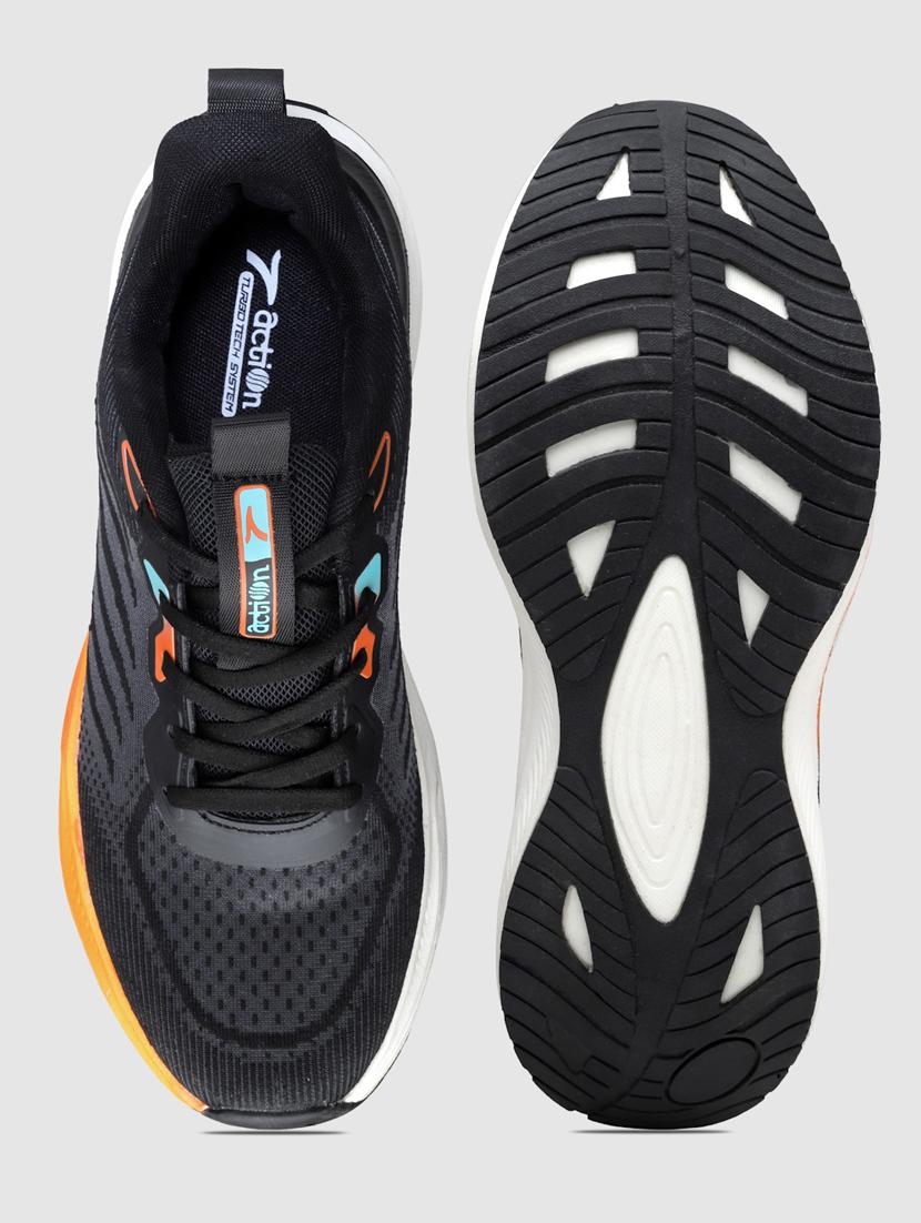men lace up running sport shoes - 21460715 - Standard Image - 4
