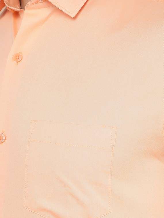 men solid long sleeved formal shirt - 21461085 - Standard Image - 6