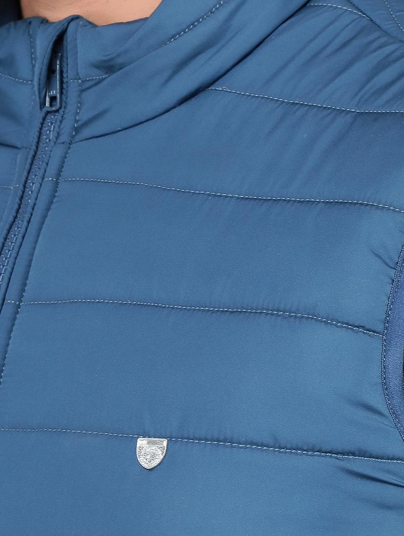 men sleeveless solid quilted jacket - 21461091 - Standard Image - 6