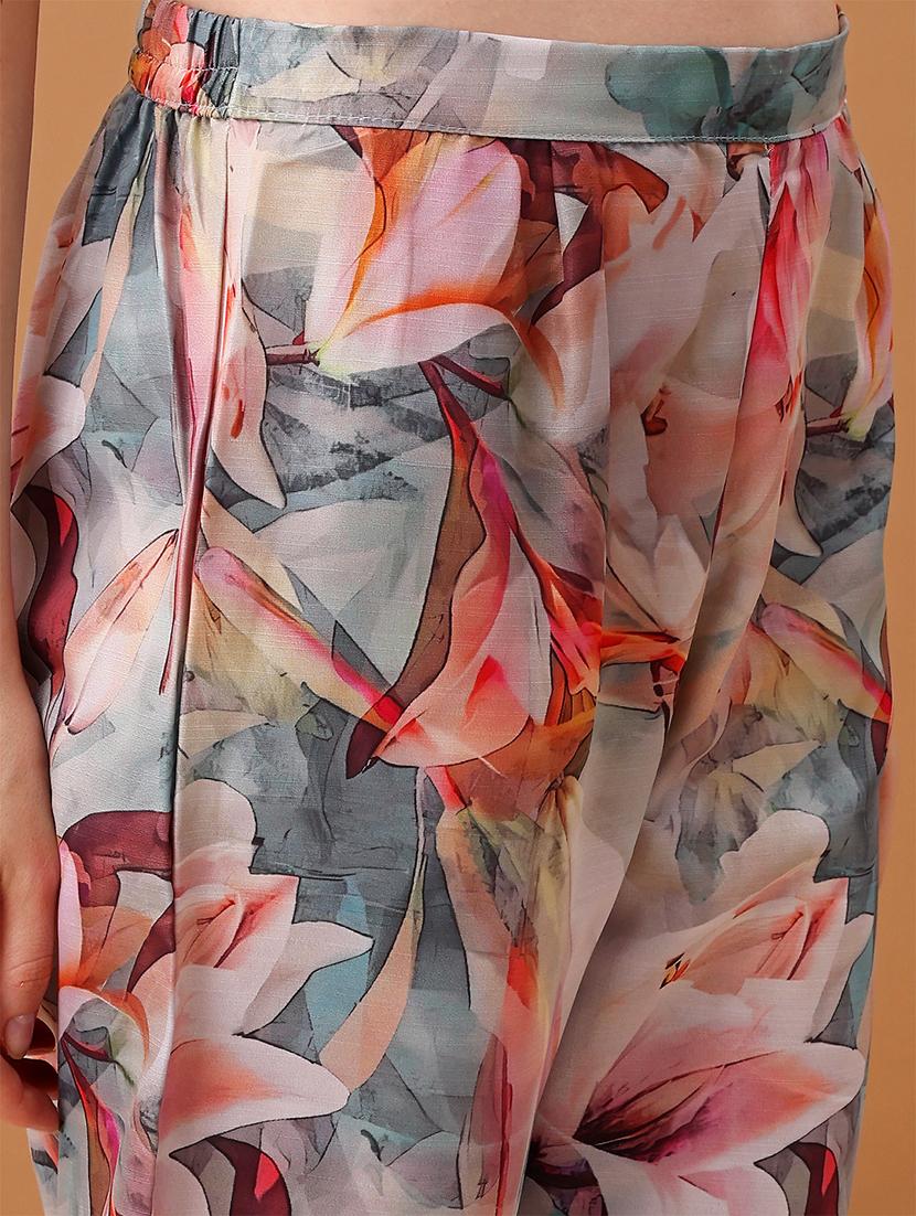 women multi color kurta pant set with dupatta - 21461311 - Standard Image - 6
