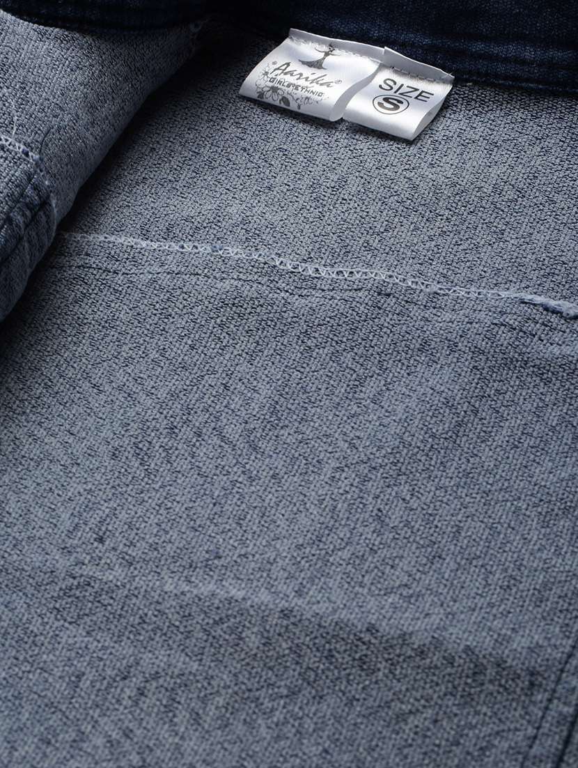 navy blue denim summer jacket - 21461484 -  Standard Image - 4