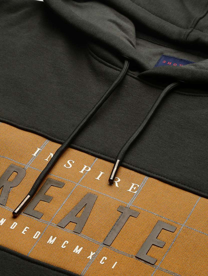 men's printed sweatshirt with hood neck - 21463196 -  Standard Image - 6