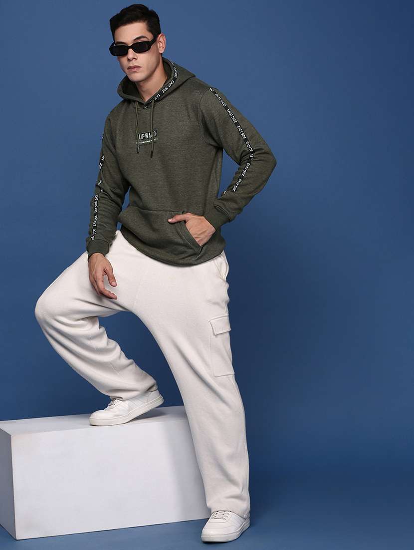 men's printed sweatshirt with hood neck - 21463198 -  Standard Image - 4