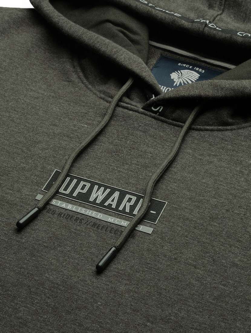 men's printed sweatshirt with hood neck - 21463198 -  Standard Image - 6