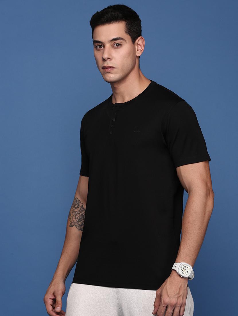 men solid round neck t-shirt - 21463201 - Standard Image - 1