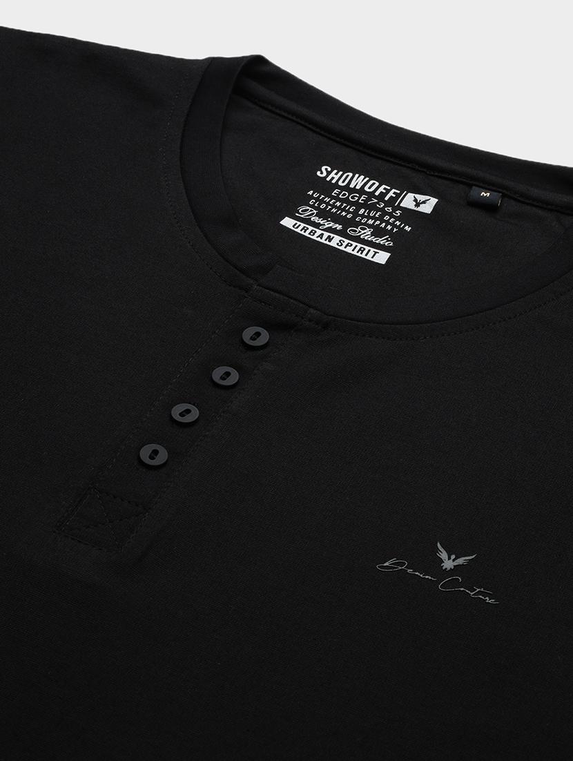 men solid round neck t-shirt - 21463201 - Standard Image - 6