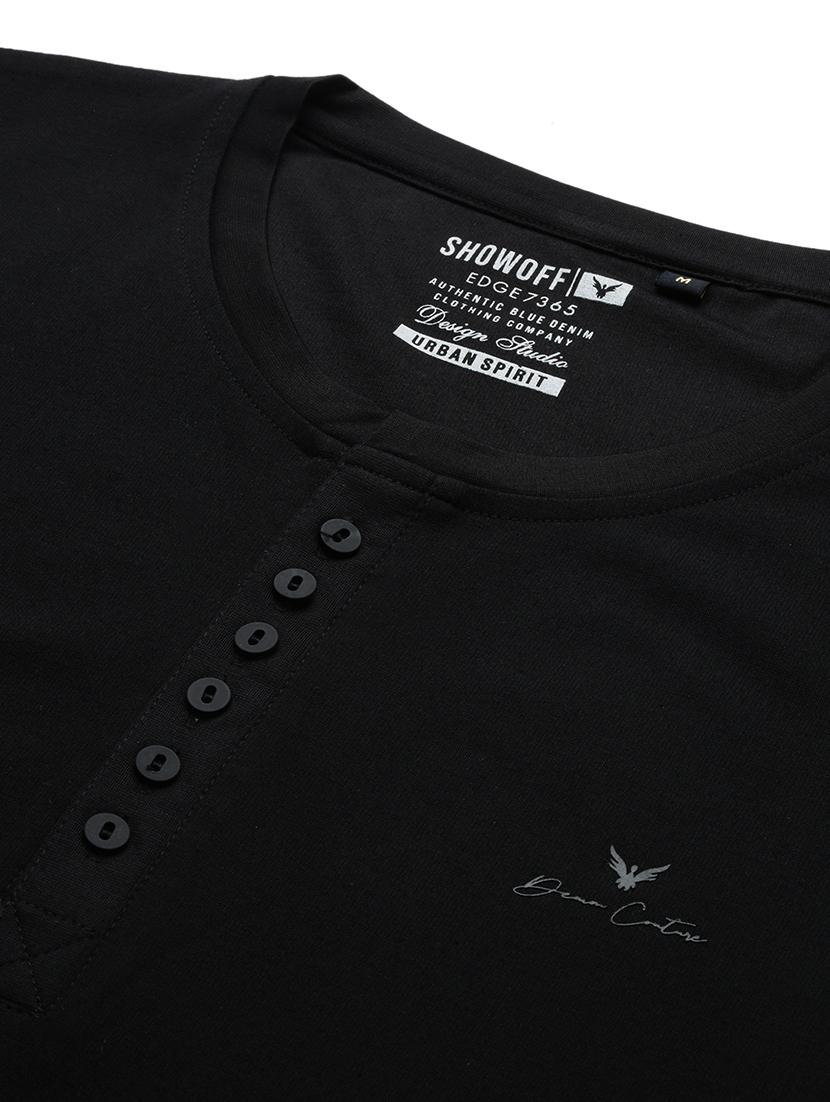 men solid round neck t-shirt - 21463204 - Standard Image - 6