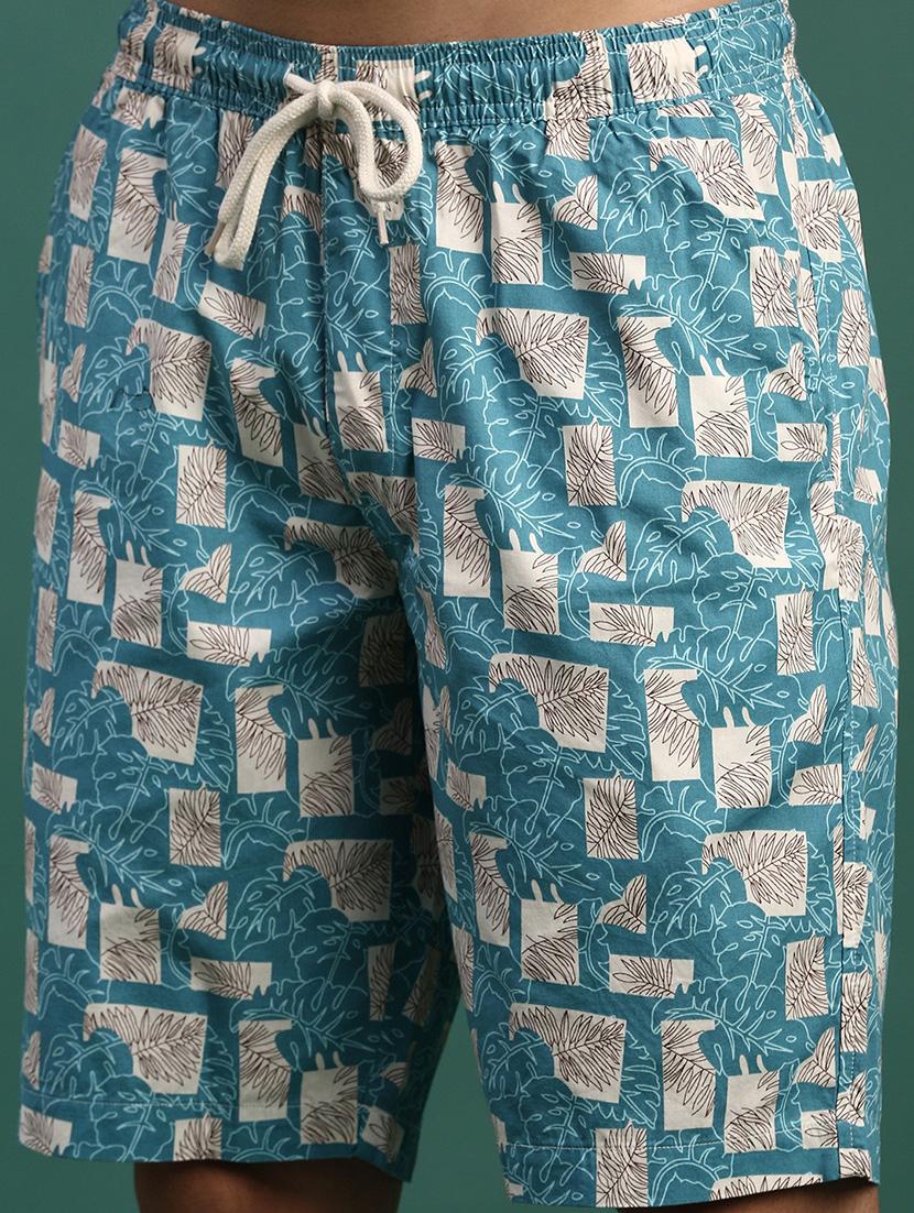 men printed shirt & shorts co-ord set - 21463210 - Standard Image - 6