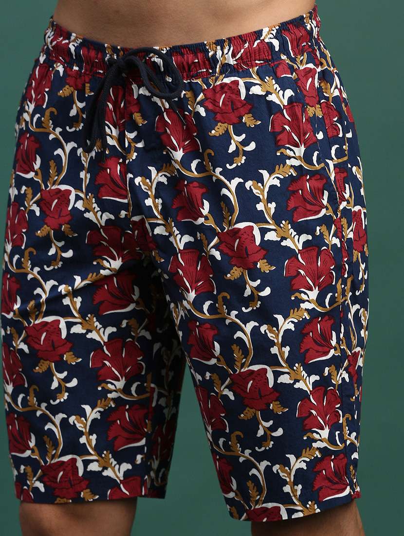 men printed shirt & shorts co-ord set - 21463211 - Standard Image - 6