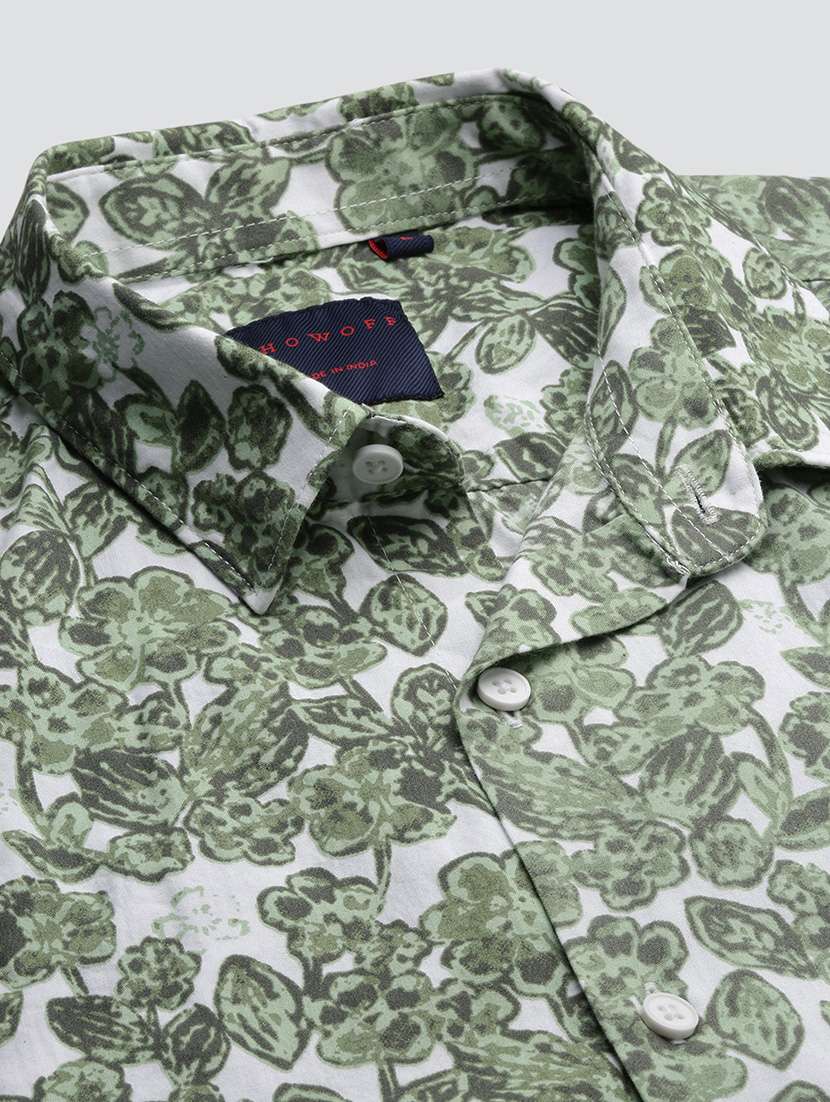 men printed casual shirt - 21463227 -  Standard Image - 6