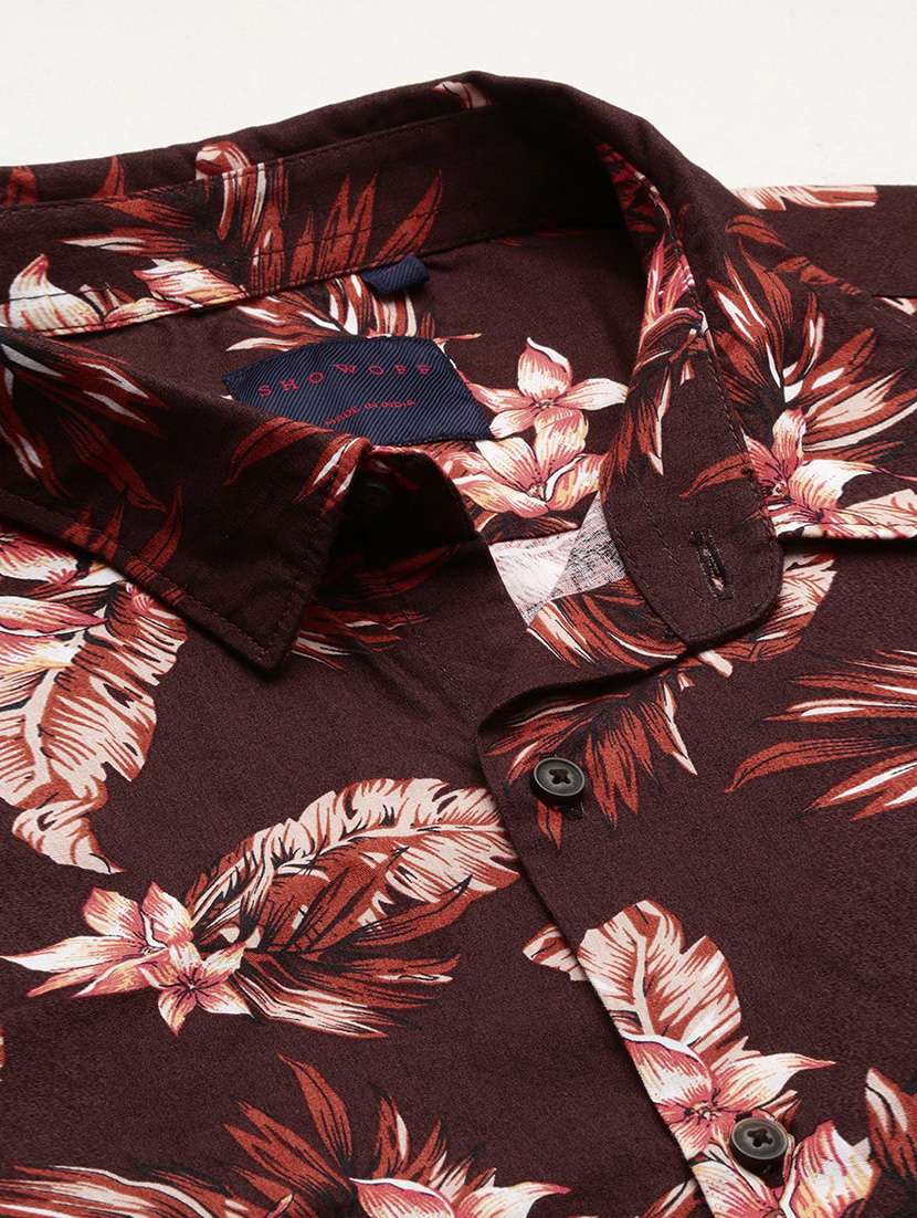 men printed casual shirt - 21463230 -  Standard Image - 6