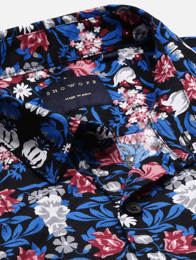 men printed cotton casual shirt - 21463241 -  Standard Image - 6