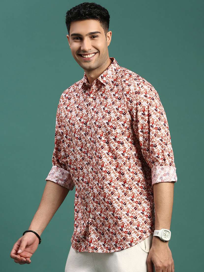 men printed cotton casual shirt - 21463242 -  Standard Image - 1